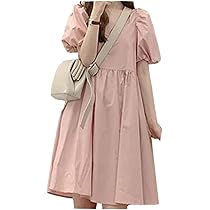 ピンク系半袖ひざ丈ワンピース Sawa a la mode レディース ワンピース 黒 ブラック ピンク 半袖
