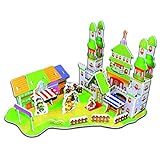 Xmasギフト、子供教育3dペーパーパズルミニモデル子供DIYおもちゃby dacawin Da-001985