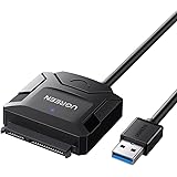 UGREEN USB 3.0 to SATA III Adapter Cable Support UASP, SATA to USB Converter for 2.5" 3.5” Hard Drives Disk HDD and Solid Sta