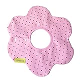 BEATON　JAPAN ベビー 選べる コットン 防水 スタイ (ピンク・ドット)