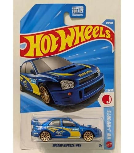 Amazon | Hot Wheels スバル WRX STI、ワイルドスピード-ブルー