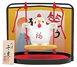 【干支置物/羊】開運白祥未白磁（盆のり）　2015年の干支は未！お歳暮や新年のご挨拶、販促品に