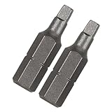 Vermont American 15338 Type Square Recess Size Number 1 with 1-Inch Length Extra Hard Screwdriver Bi