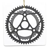 Zazzle自転車ギアセラミックオーナメント Square dd36af79-a4b9-036f-bbed-37d24c641e3b