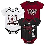 Miami Heat 3個入りクリーパーセット「3ポイント」幼児ベビー