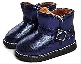 (プチプライム) Petit Prime キッズムートンブーツ 子供 シューズ 靴 ブーティー カジュアル 冬 春 男の子 女の子 もこもこ 暖かい 可愛い キュート 全2色展開 ブラック ブルー (