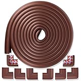 コーナーガード Orzbow ベビーガード コーナークッション ケガ防止 全長5m +8個角ガード 角ガードが3M両面テープが予め貼ってあり