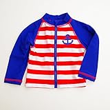 ラッシュガード 長袖 水着　イカリ 90ｃｍ（4867321）