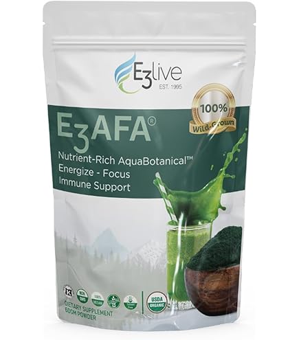 Amazon.co.jp: イースリーライブ (E3Live)AFA パウダー 50g : 食品 