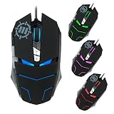 ENHANCE GX-M3 Gaming Mouse - 2800 DPI , Adjustable Weight , Precision Optical Sensor , Adjustable LE