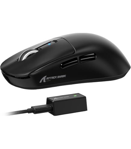 Amazon | ATTACK SHARK X11ULTRA ゲーミングマウス カーボンファイバー