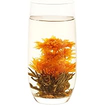 花茶 Amazon | 12個 中国茶 工芸茶 花茶 花開富貴(センニチコウ花