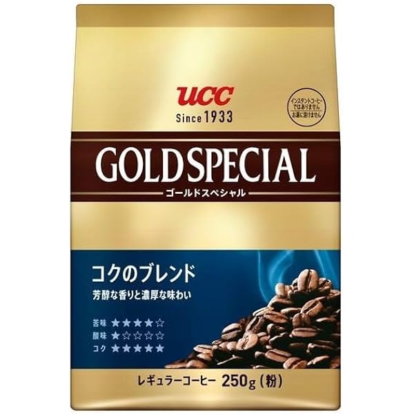 UCC ゴールドスペシャル リッチブレンド コーヒー(粉)1000gx9袋セット Amazon | 【セット買い】UCC ゴールドスペシャル リッチブレンド