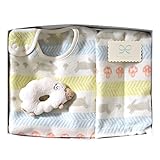 ホッペッタ Hoppetta ラパンラパン 綿毛布スリーパー+ミニ綿毛布 がらがら ギフトセット 8891