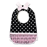 (アリサナ) arisanaキュートな水玉スタイ ベビー ブラック