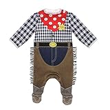 Fancy Dress Babygrow by Moozels (3-6 months, Cowboy) by Moozels