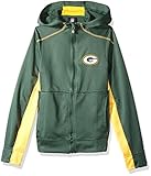 NFL Boys Youth " Hitech " Full Zip Hoodie グリーン