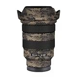 傷防止カメラレンズステッカーコートラップ保護フィルム ボディプロテクター スキンカバー Sony FE16-35mm F2.8 GM FE 2.8/16-35 GM 2.8(マンバゴールド)