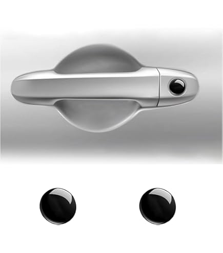 Amazon.co.jp: 車のドアハンドルキーホールカバー