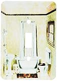 3dRose LLC lsp_61865_1 Vintage Bathroom Single Toggle Switch