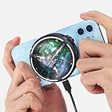 スマホ 冷却ファン 磁気式 iphone散熱器 2秒急速冷却 静音 軽量 荒野行動 FGO PUBG 第五人格 冷却スマホ iPhone 1