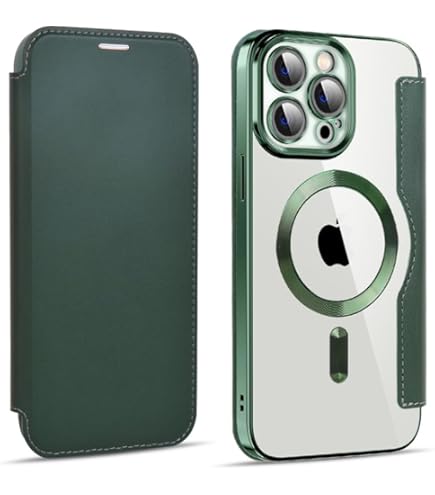 Amazon.co.jp: CeleBerry iphone 15 ケース 手帳型 透明 薄型 クリア