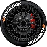 GerRiT タイヤステッカー DIY 文字ステッカー 自動車/モーターサイクルモデル ホイールラベル インストールが簡単 防水 おしゃれ 汎用 ホイール