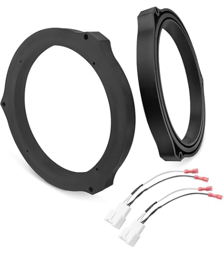 Sound Way Spacer Rings Adapters And Harness Kit For 6.5 Inch