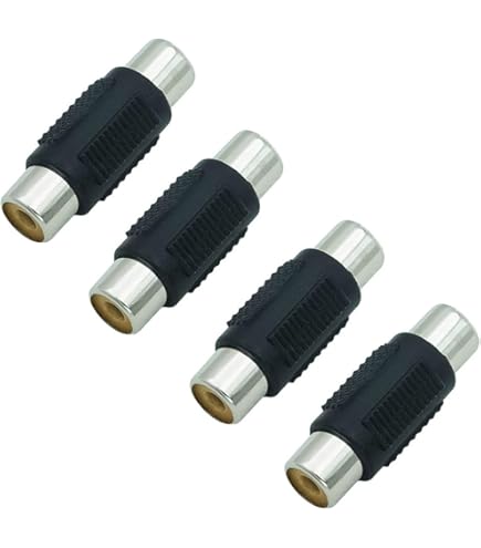 Adattatore 3 RCA Femmina-femmina – Giunto Per Cavi Audio Video