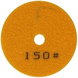 4「マーブル150グリットバフウェットドライダイヤモンド研磨パッドディスクインチ