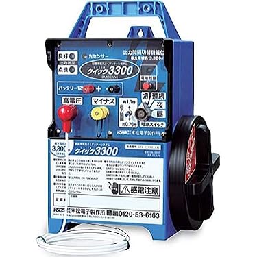 Amazon | 末松電子 電気柵本器 クイック3300 [Qik-3300] 対象動物