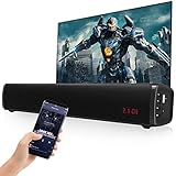 2.1 CH サウンドバー 16インチ 50W テレビ スピーカー 3D高音質 さうんどばー 映画 動画 内蔵サブウーファー スピーカー テ