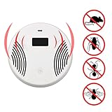 nnda Co LCD電子超音波電磁WaveマウスPest Rat Repeller USプラグ、ABS flame-retardantマテリアル、1セット
