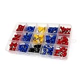 Felimoa 絶縁 圧着端子 セット 被覆 端子 キャップ