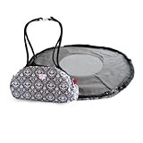 2 Red Hens Toy Nanny and Play Mat, Grey Damask by 2 Red Hens [並行輸入品]