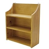 アンティーク風 インテリア 壁掛けシェルフ ウッド製 ナチュラル