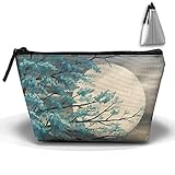 ストレージポータブルバッグコスメティックポーチFull Moon Large容量Make Up Purse Medicine台形Toiletry Bags