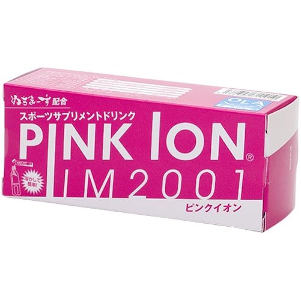 Amazon ピンクイオン Pink Ion 粉末清涼飲料 Pink Ion 7包入り サプリメント ミネラル 1101 熱中症 ピンクイオン Pink Ion アイシング用品