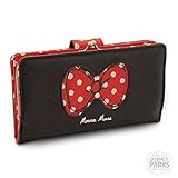 ディズニー 財布 Disney Parks Minnie Mouse Bow Wallet Iconic Red Bow [並行輸入品]
