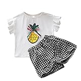 Lurryly APPAREL ベビー・ガールズ US サイズ: Size:4T, Label Size:120 カラー: ホワイト