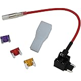 低背ヒューズ用 電源取出しケーブル 3A 5A 10A ヒューズ 3種セット