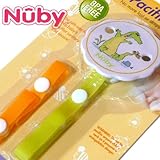 Nuby ヌービー おしゃぶり ホルダー・クリップ （ワニ） 【01804】