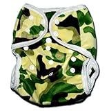 One Size Fit All- Diaper Covers for Prefolds or Regular Inserts PUL MINKY - CAMOFLOUGE (CAMO) by Bub