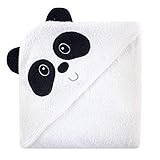 Luvable Friends Animal Face Hooded Towel, Panda by Luvable Friends [並行輸入品]