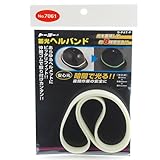 蓄光ヘルバンド No.7061/安全ヘルメット/防災ヘルメット【TOYO】