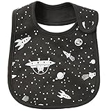 カーターズ Carter's スタイ ビブ しっかり吸収 3層構造 Outer Space Teething Bib フリーサイズ [並行輸入品]