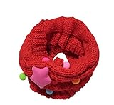 Ainial　スヌード　子供　ニット　冬　ネックウォーマー 　キッズ　女の子　男の子　男女兼用　可愛い　マフラー　ベビー　ガールズ　ボーイズ　ストール　防寒　ふわふわ　16色揃い