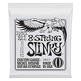 【正規品】 ERNIE BALL 2625 エレキギター弦 8弦 (10-74) 8-STRING SLINKY スリンキー