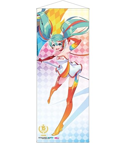 値引き　送料無料　初音ミク　等身大　タペストリー　レーシングミク　ポスター　新品 Amazon.co.jp: レーシングミク 2023Ver. 等身大タペストリー
