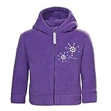 (トレスパス) Trespass ベビー・赤ちゃん用 シャキーラ フルジップ フリースパーカー フーディー フリースジャケット アウター 冬 女の子 (6/12ヶ月) (ヴィオラ)